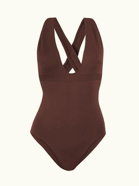 Illuminate Body Swimsuit - Maroon