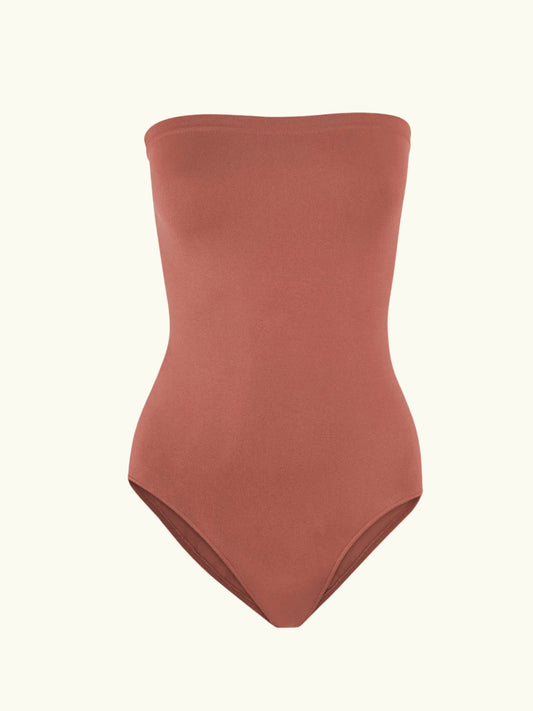 Energised Body Swimsuit - Rusty Pink