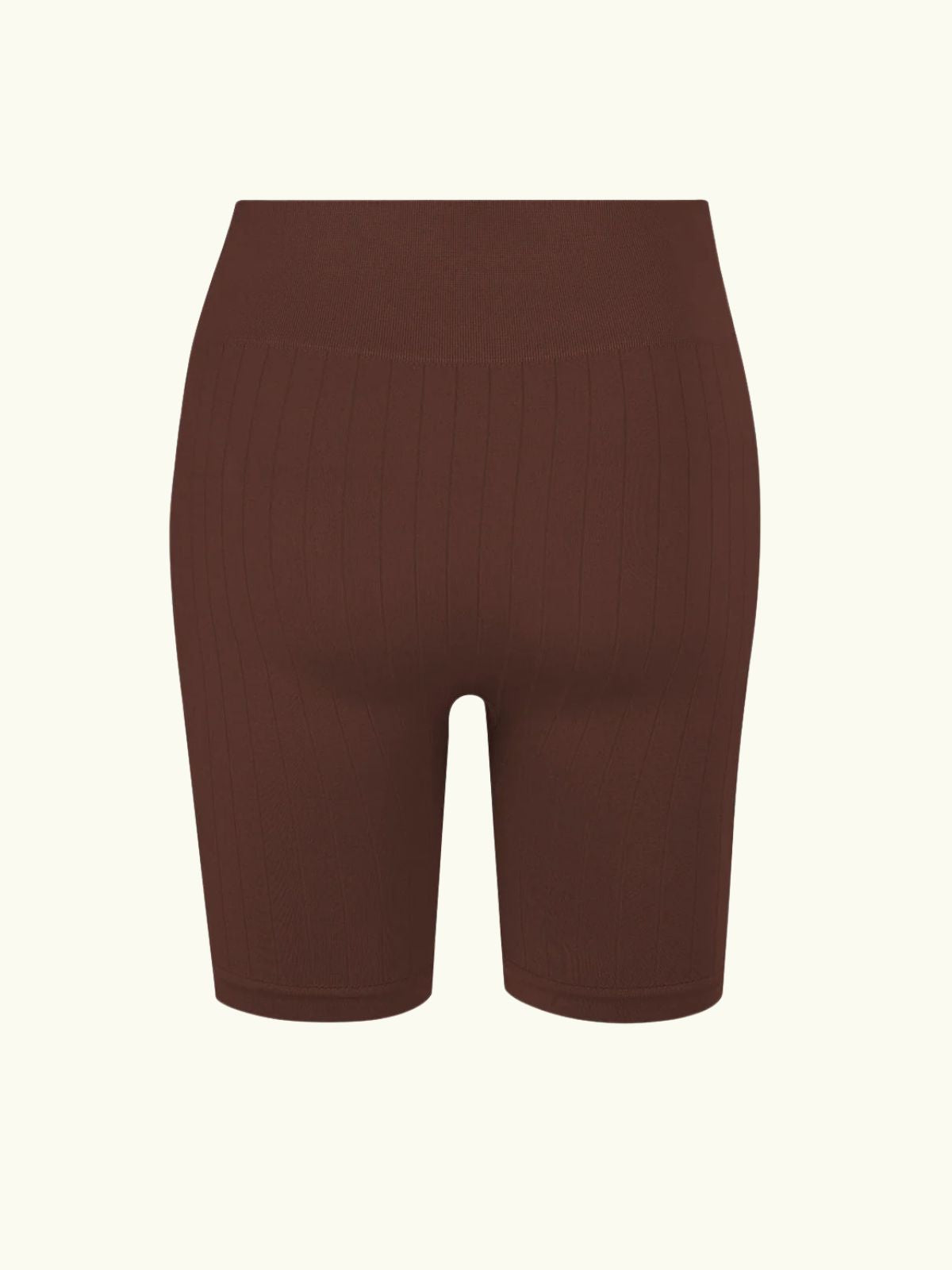 Fluid Flat Ribbed Shorts - Maroon