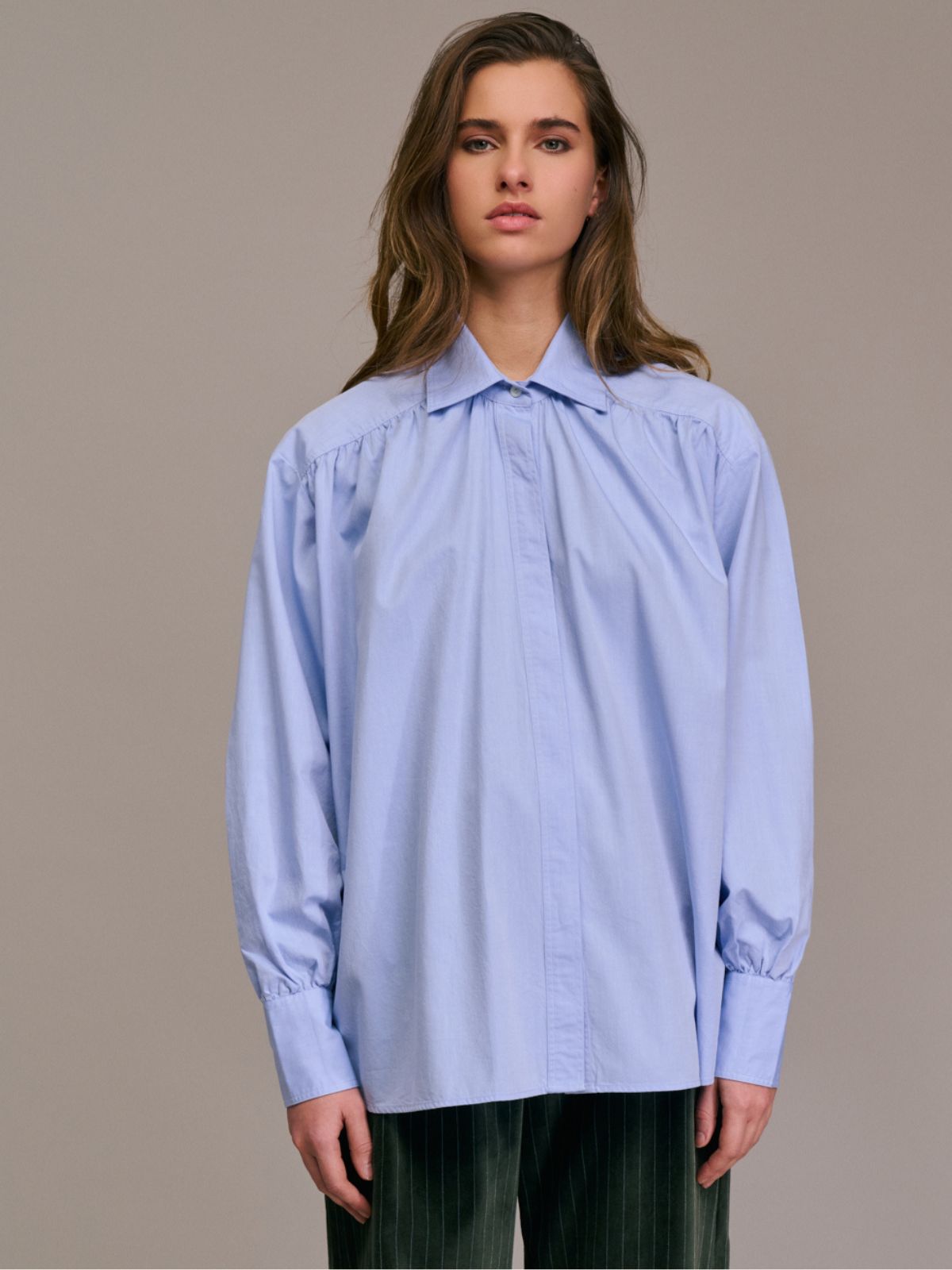 Carina Shirt - Light Blue
