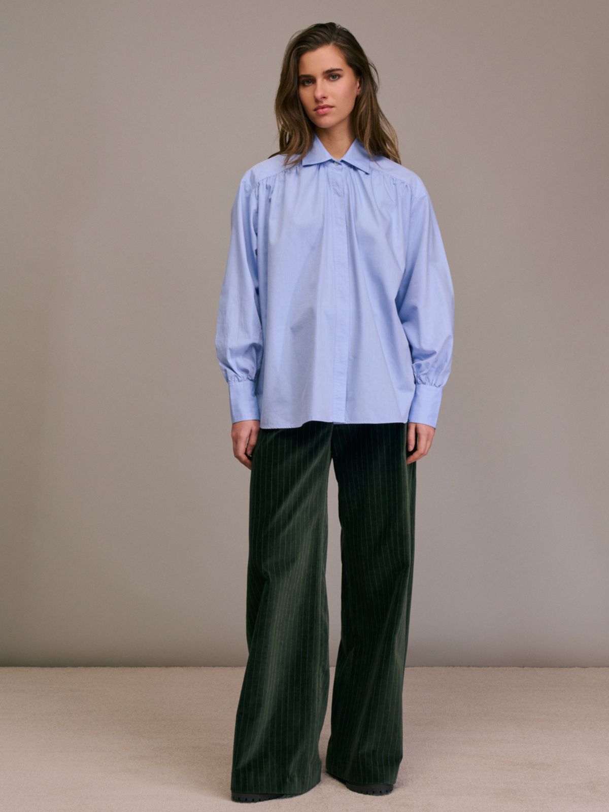 Carina Shirt - Light Blue