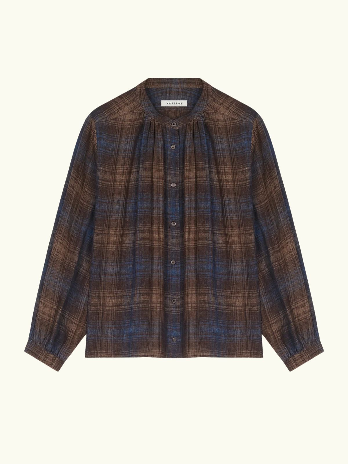 Dupond Check Shirt - Brown