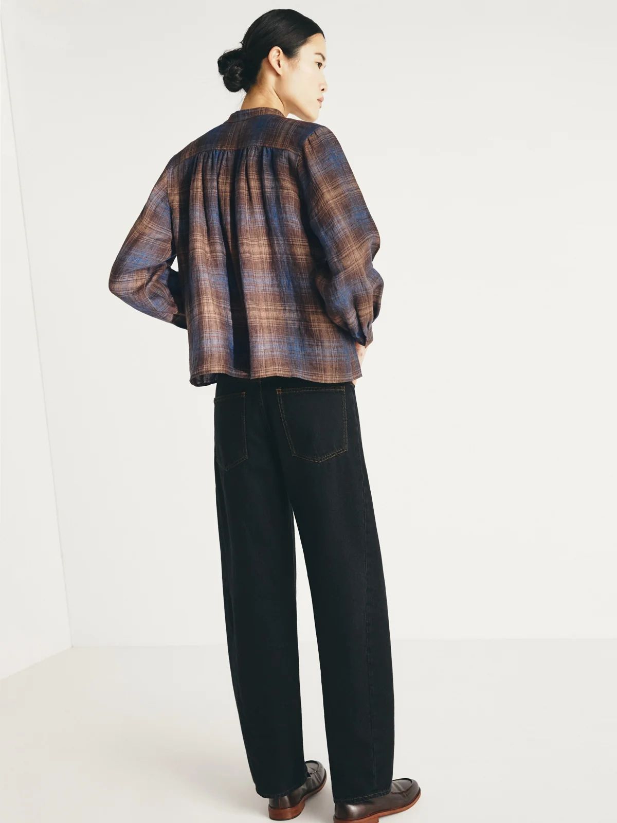 Dupond Check Shirt - Brown