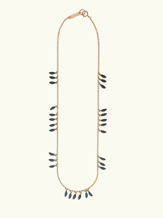 Leaves Charm Necklace