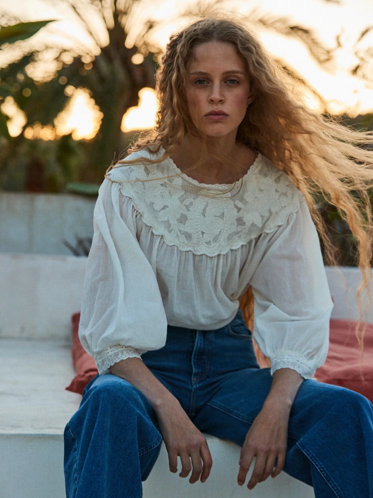 Pearl Mesh Bib Top