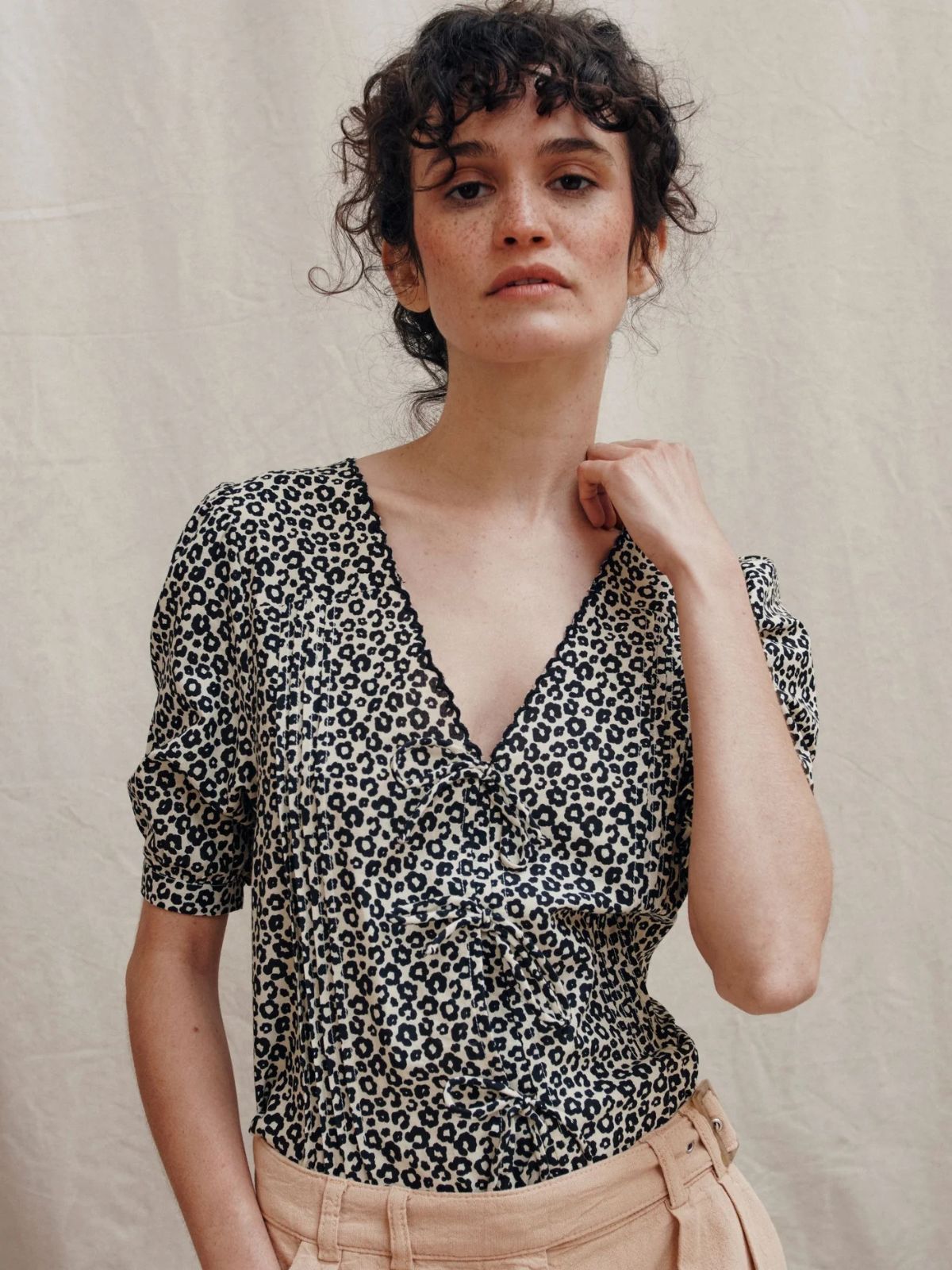 Blaise Print Top