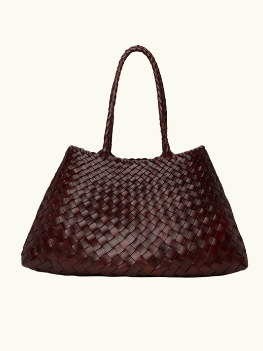 Santa Croce Big Basket Bag - Bruciato