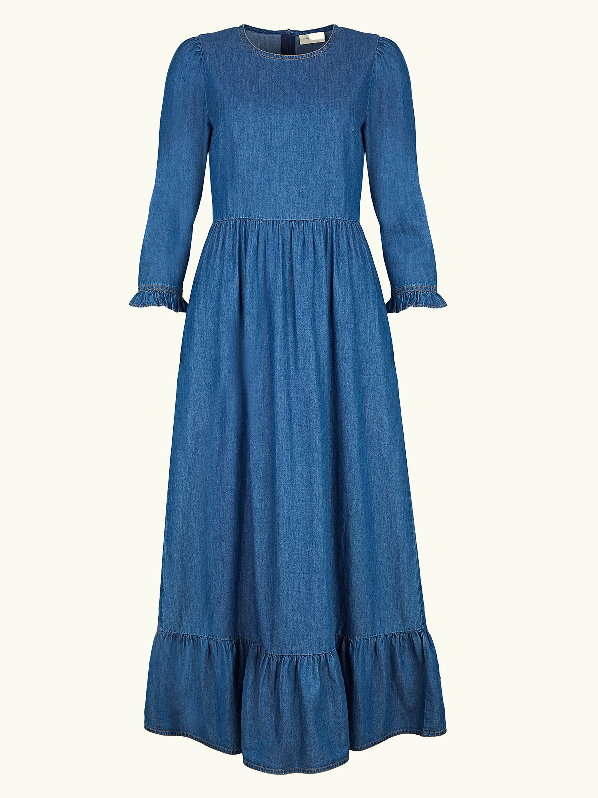 Iris Fashion - BY IRIS - Shae Chambray Dress - Blue