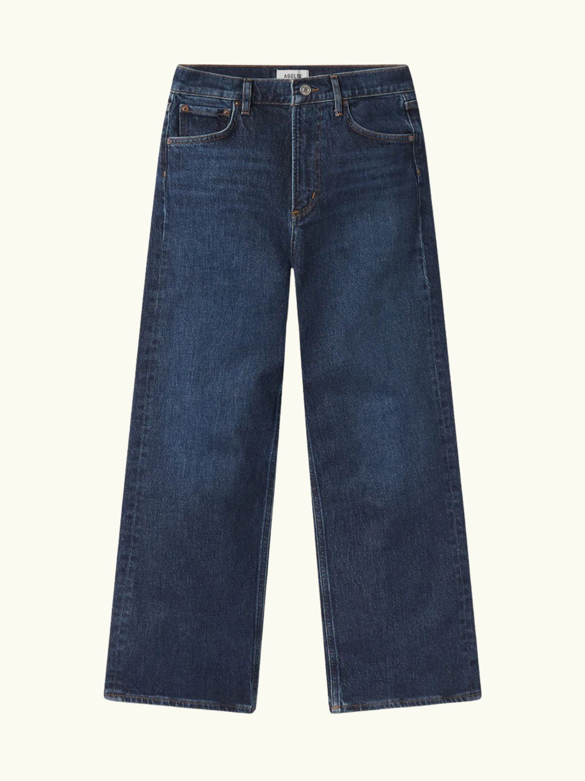 Ren Crop Wide Jean - Vintage Indigo