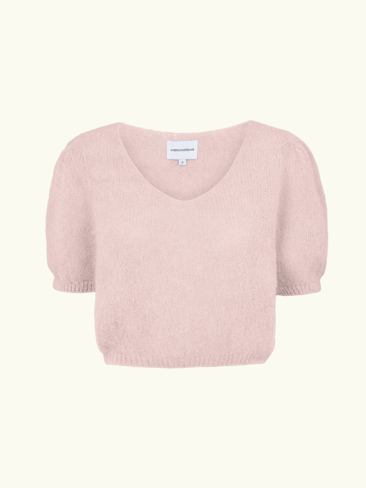 Lolanda Cropped Knit - Pale Pink