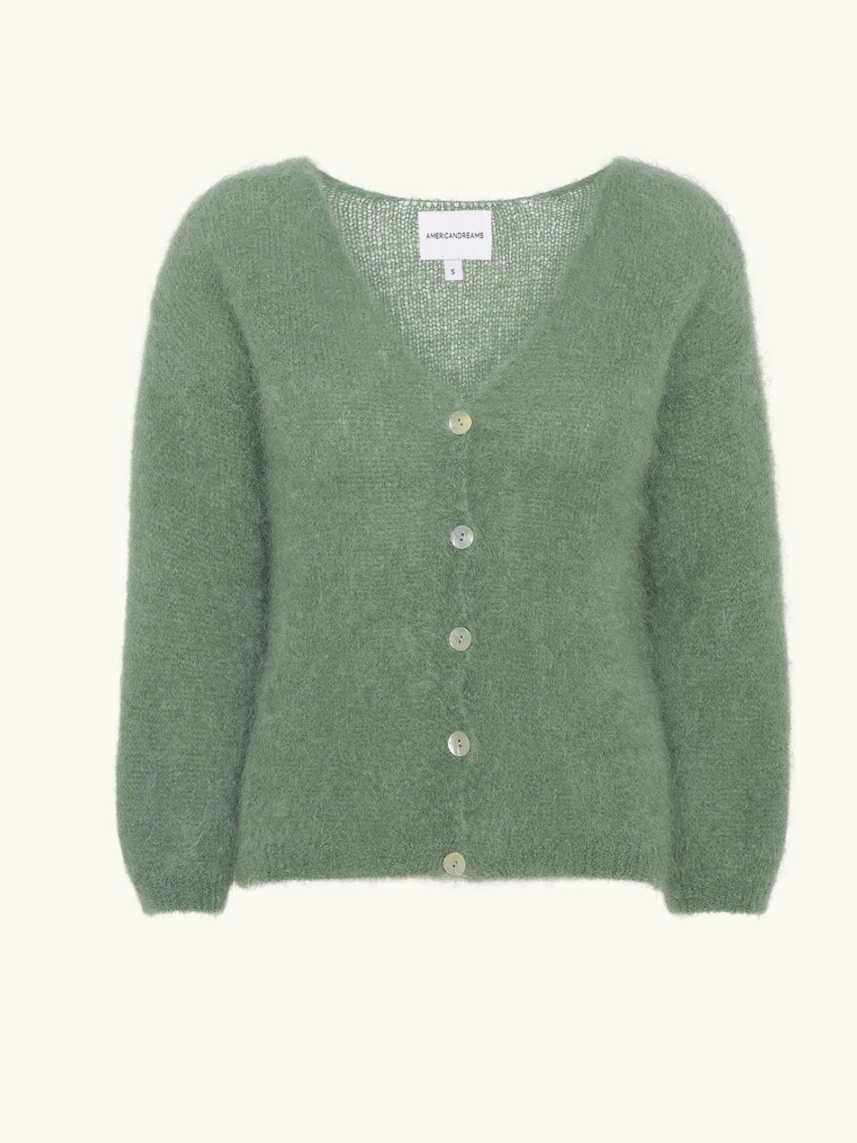Cornelia Long Sleeve Cardigan - Khaki