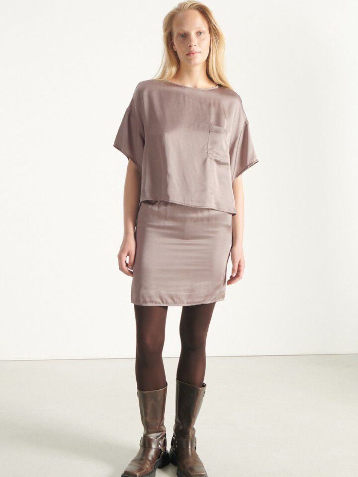 Bovalow Skirt - Blush