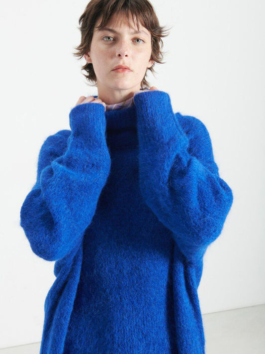 Niby Oversize Jumper - Blue