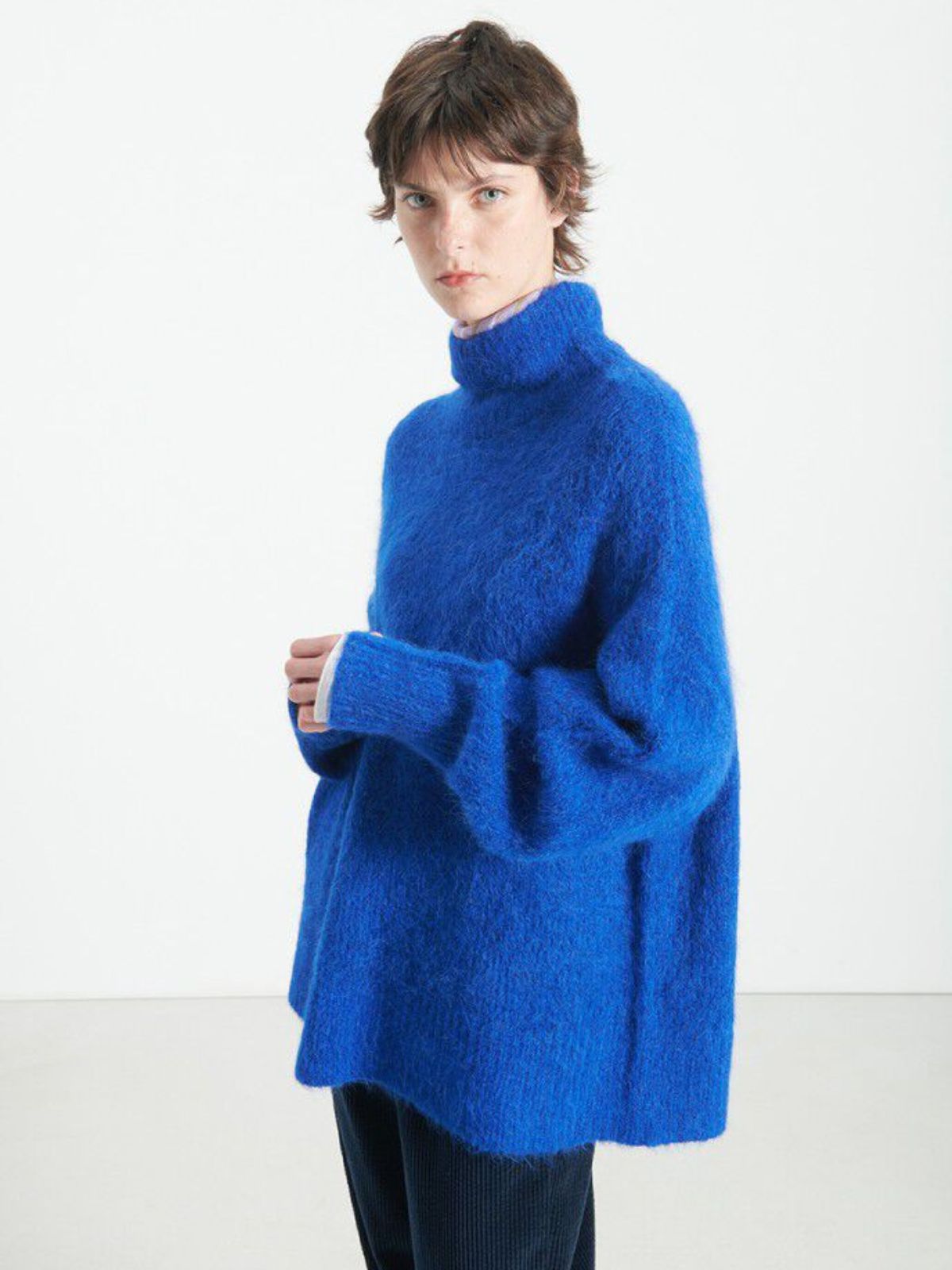 Niby Oversize Jumper - Blue