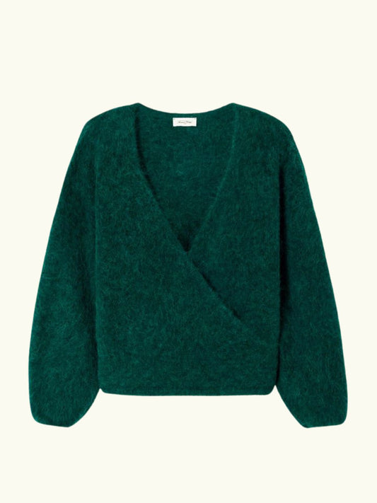 Nuny Melange Cardigan - Green