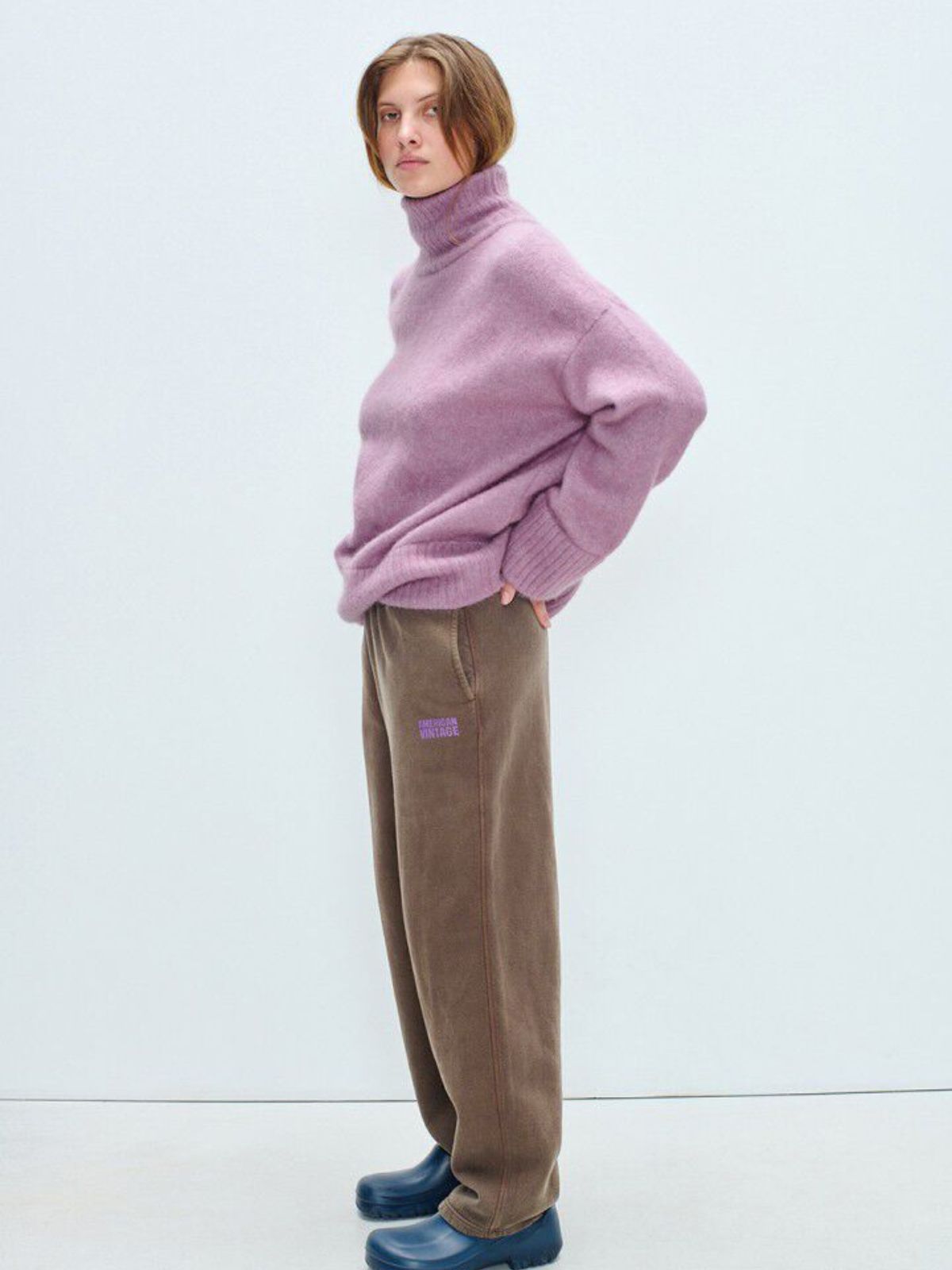 Plizzy Joggers - Vintage Chestnut