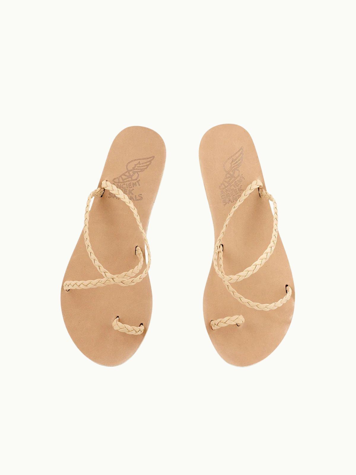 Eleftheria Leather Sandal - Natural