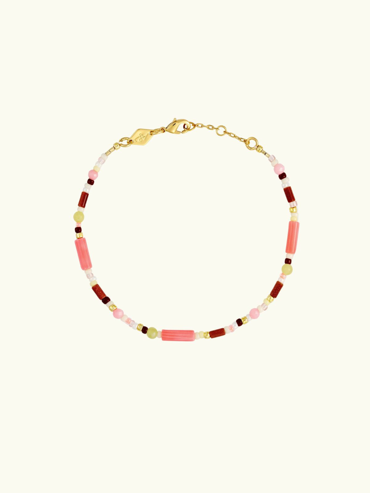 Candyfloss Bracelet - Teaberry