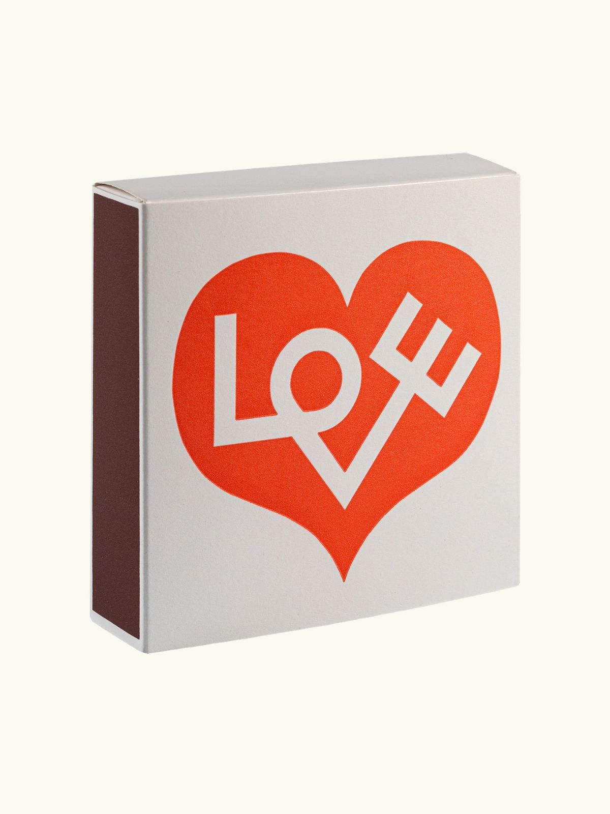 Square Matchbox - Love Heart