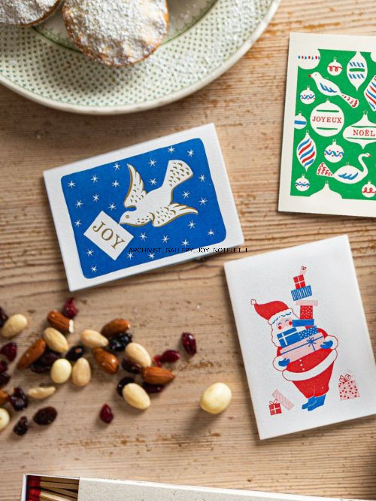 Notelet Christmas Card - Dove