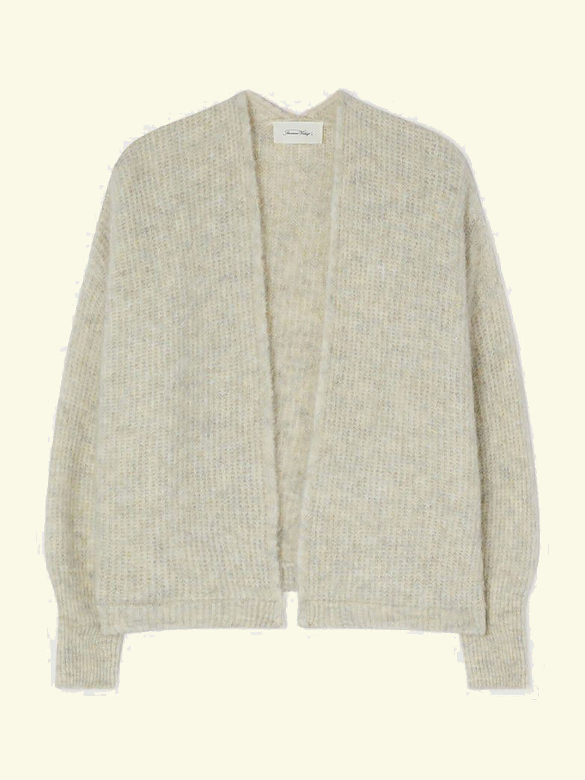AMERICAN VINTAGE East Melange Light Grey Cardigan