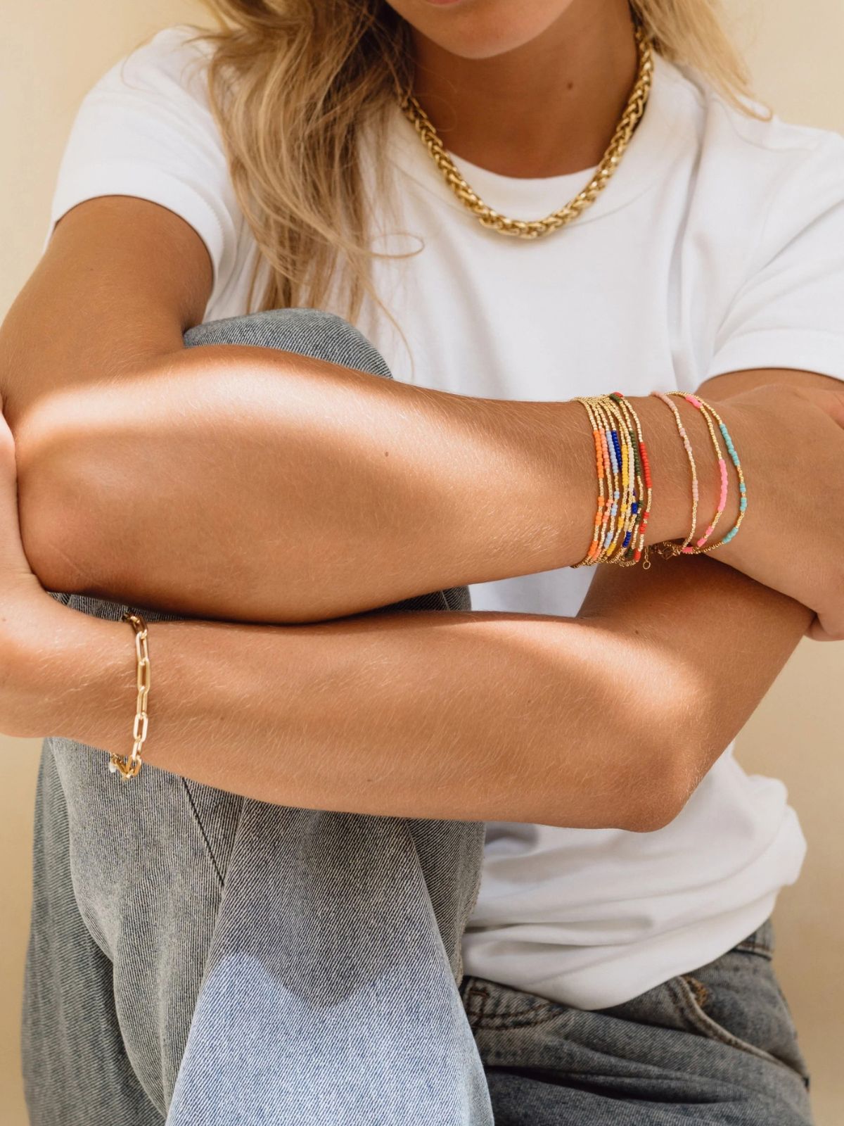 Asym Bracelet - Red