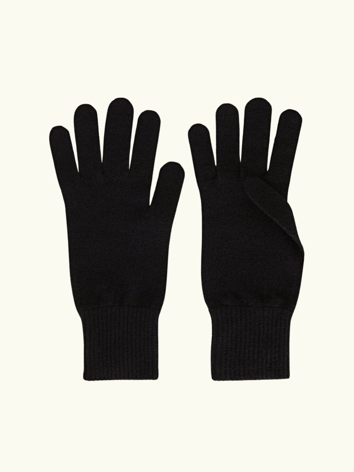 Classic Cashmere Gloves - Black