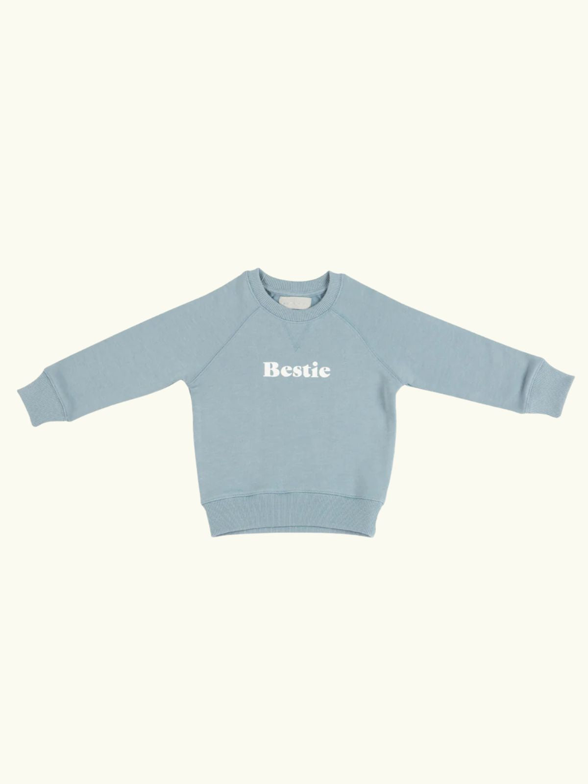 Bob and Bob Blossom Bestie Long sleeve blue sweatshirt