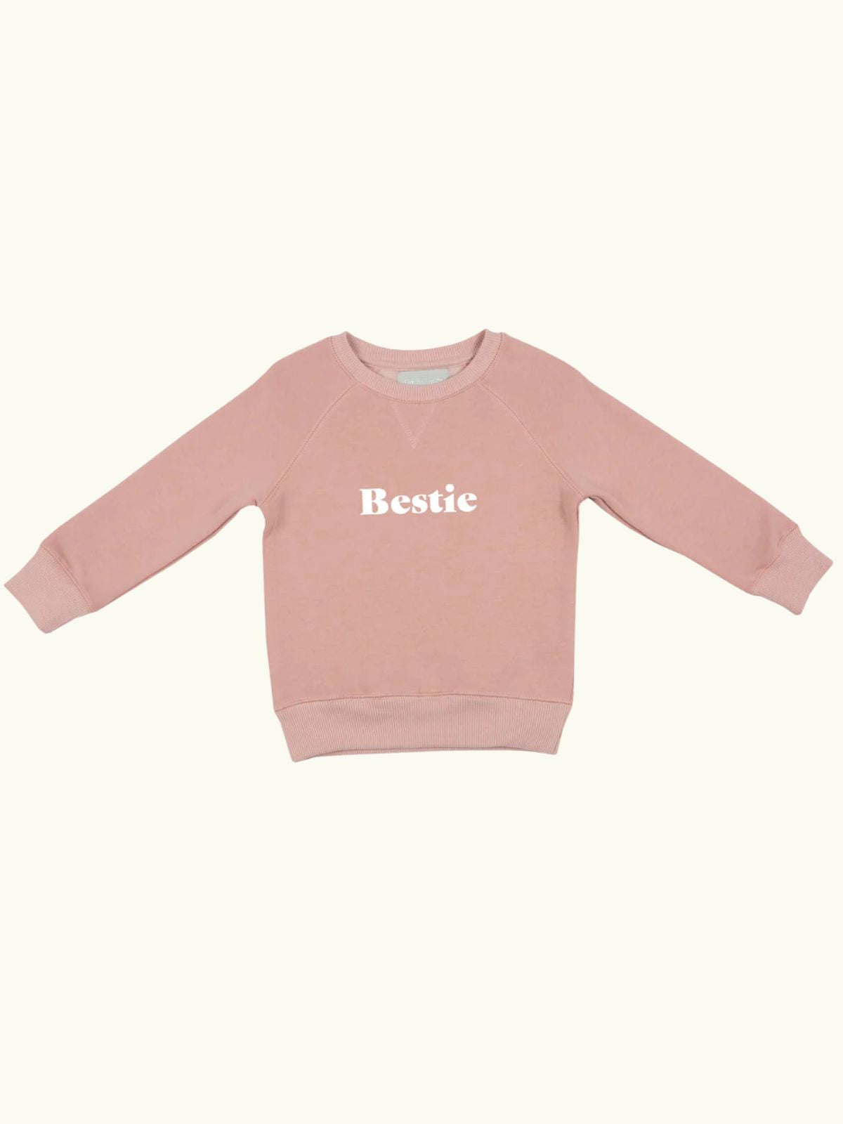 Bob and Bob Blossom Bestie Long sleeve pink sweatshirt