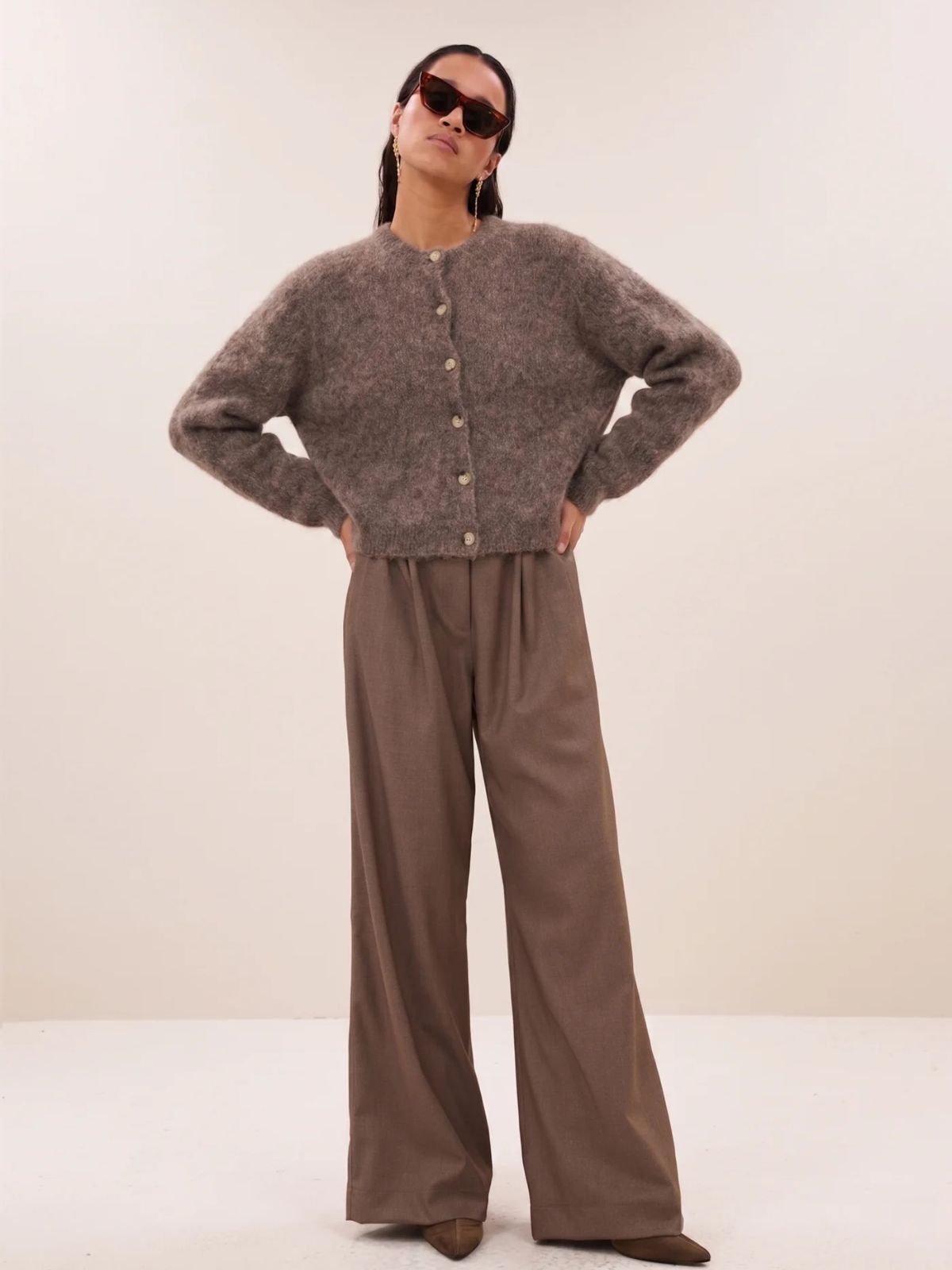 Vasile Cardigan - Biscuit