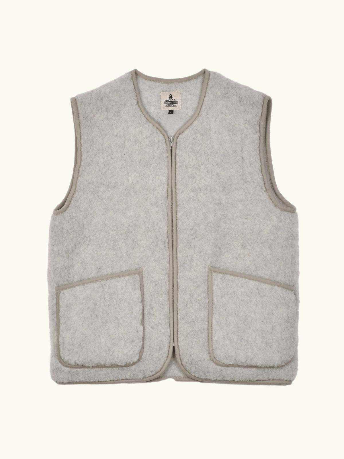 Peptiko Vest Jacket - Light Grey