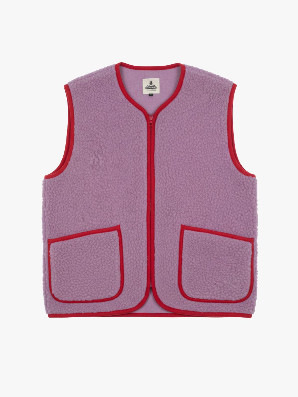 Peptiko Vest Jacket - Pink & Red