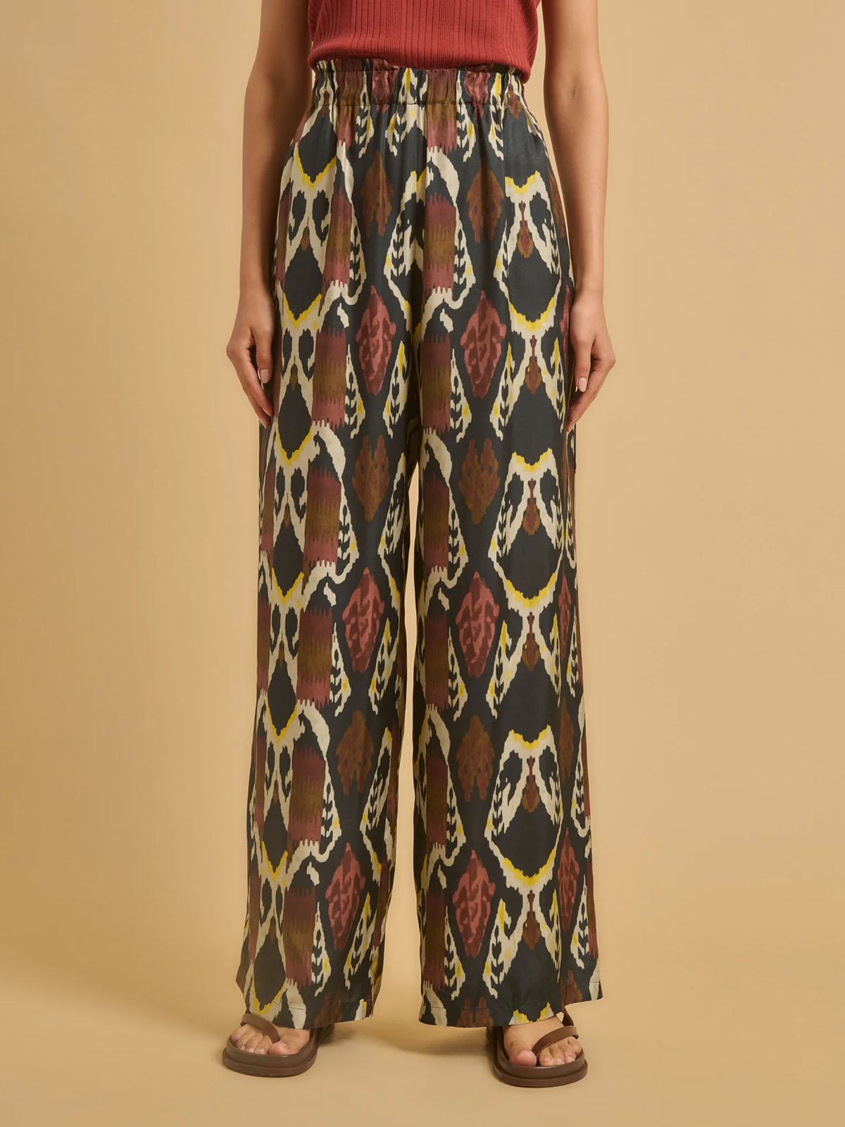 Paciano Fluid Ikat Trousers