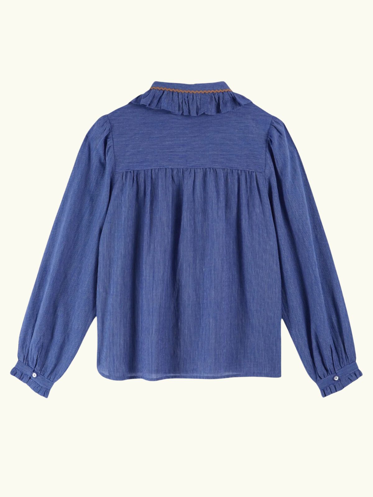 Cassandre Collar Shirt - Blue
