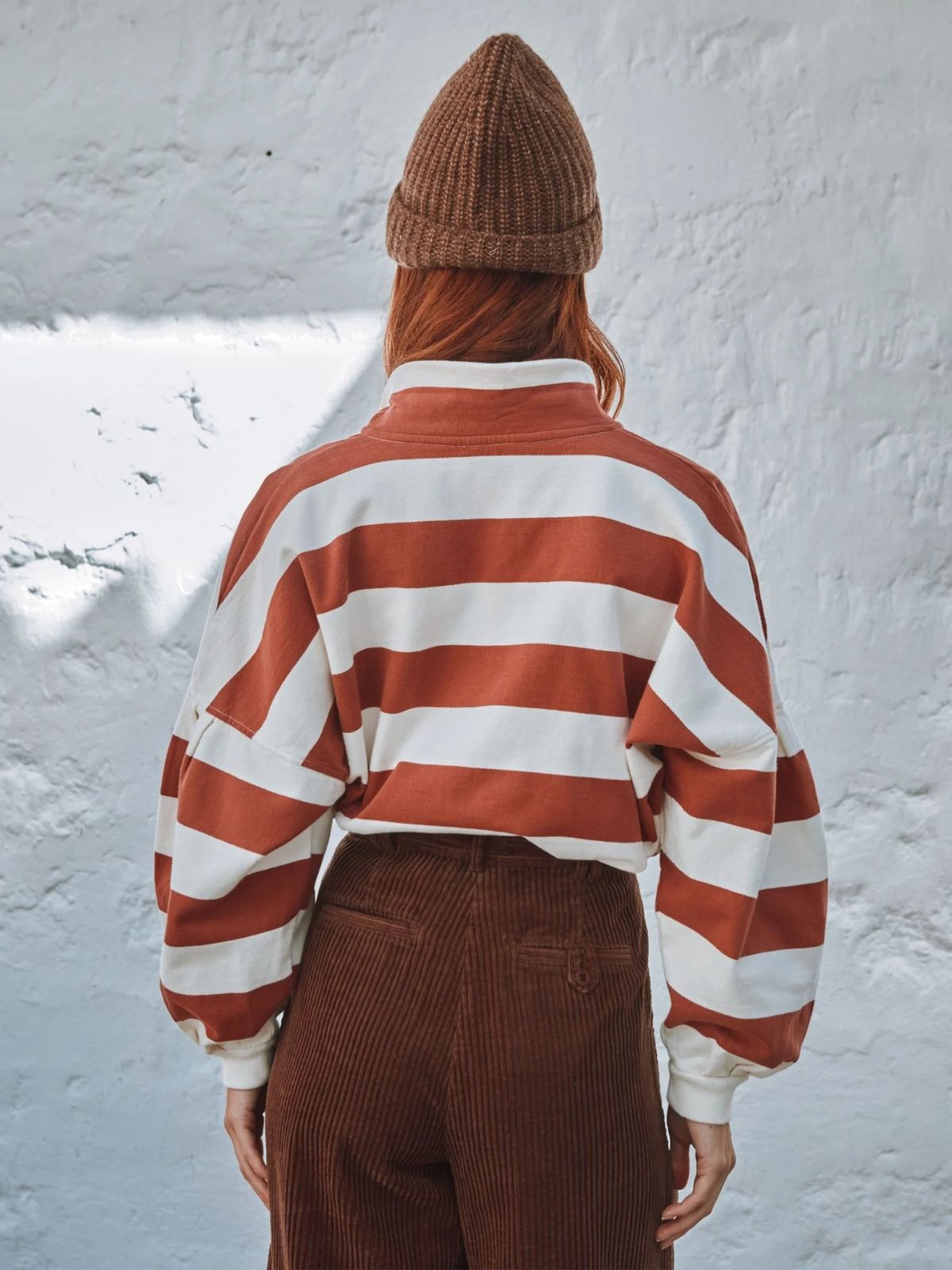 Clement Stripe Polo Jumper