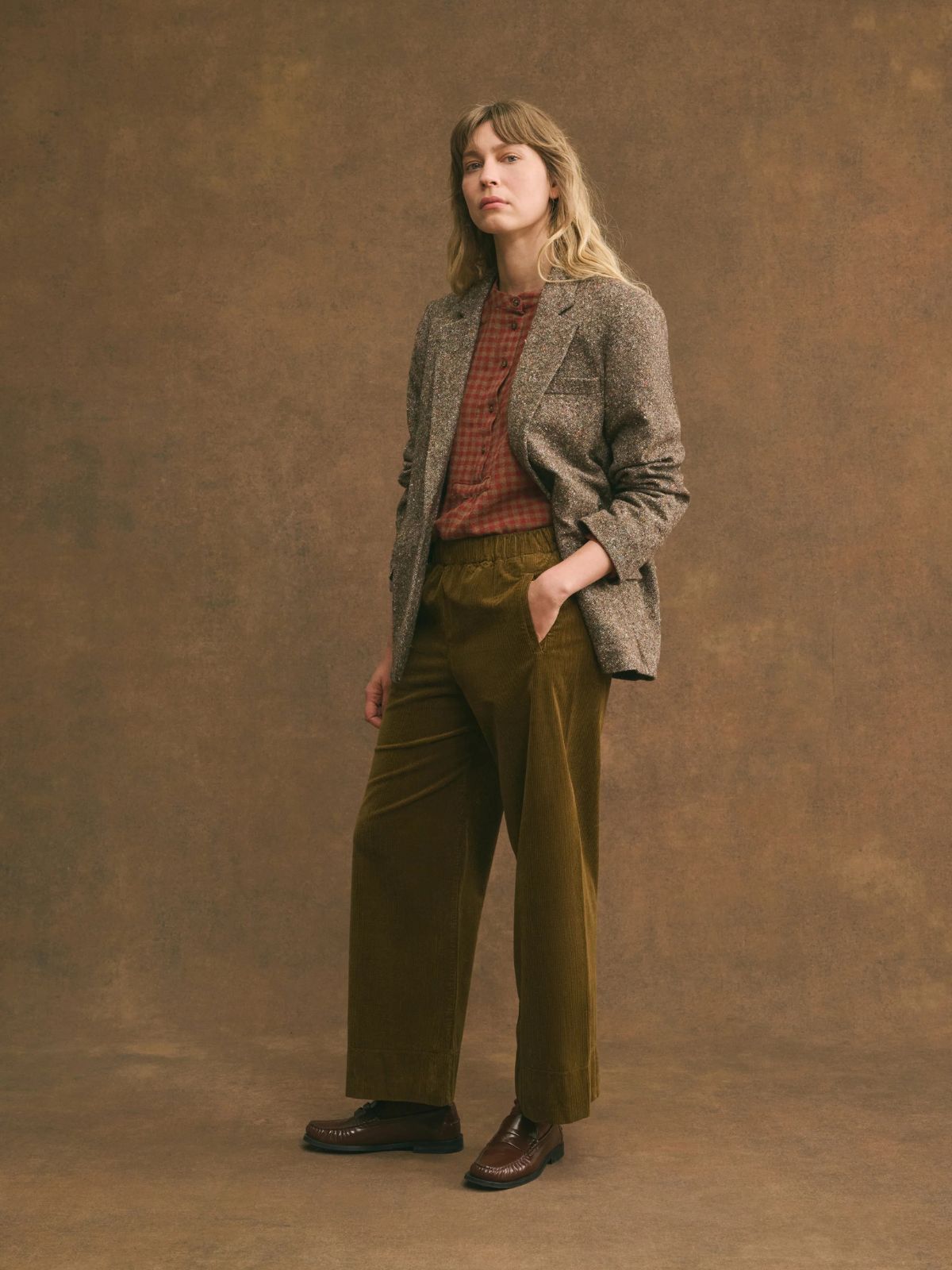 Jimmy Cord Trousers - Bronze