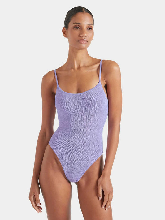 Pamela Crinkle Swimsuit -Lilac