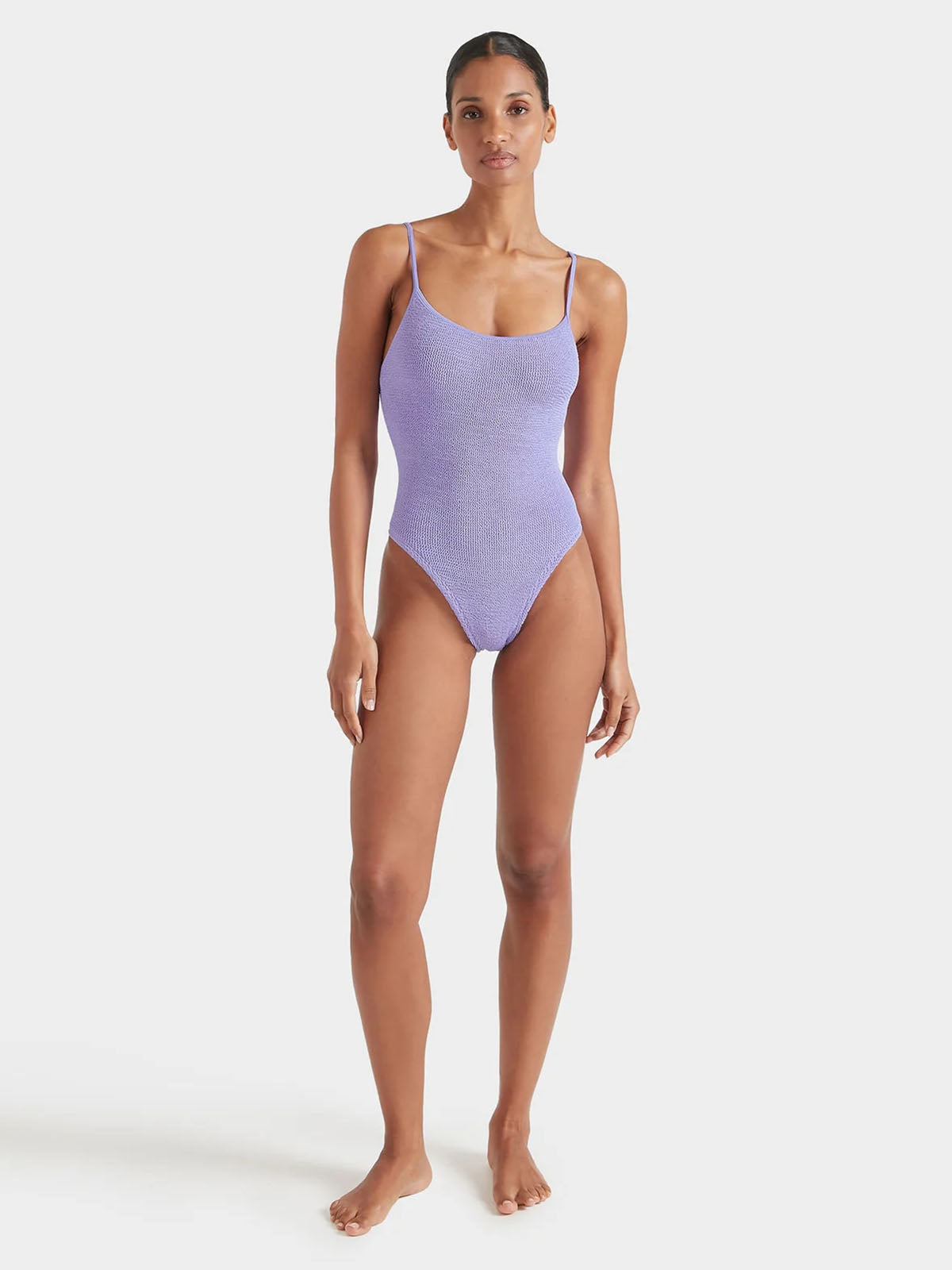 Pamela Crinkle Swimsuit -Lilac