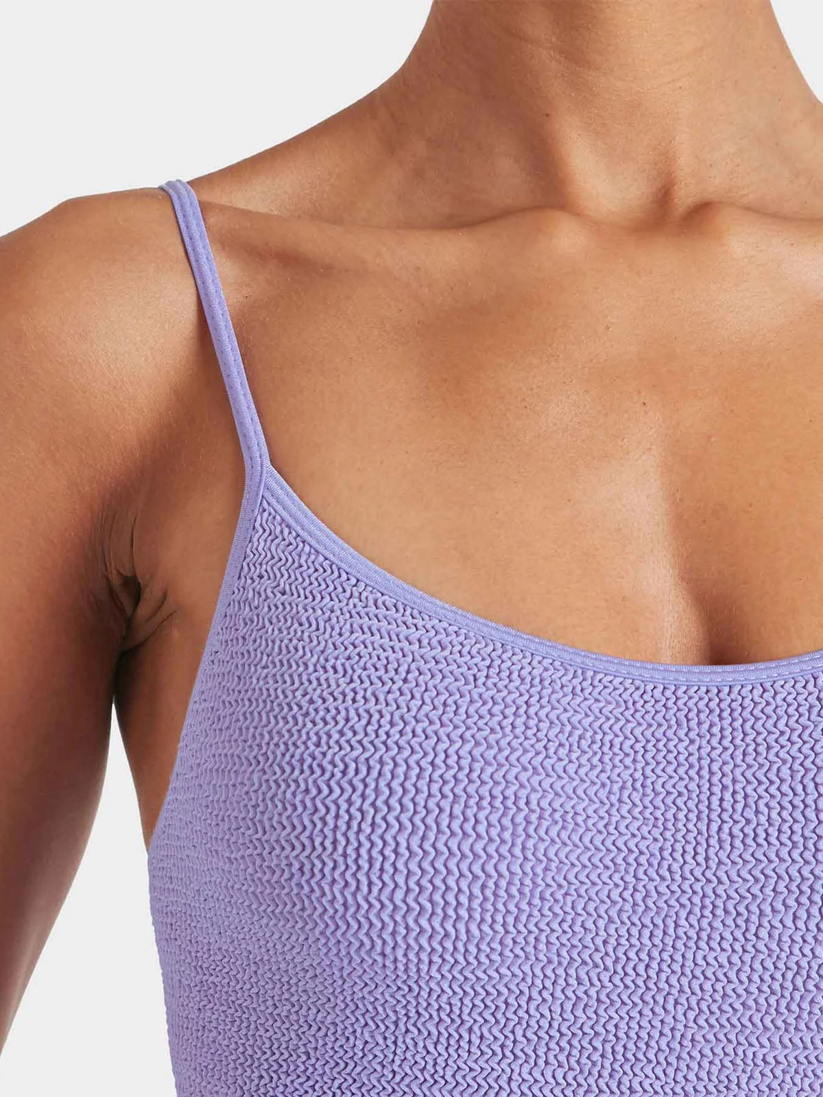 Pamela Crinkle Swimsuit -Lilac