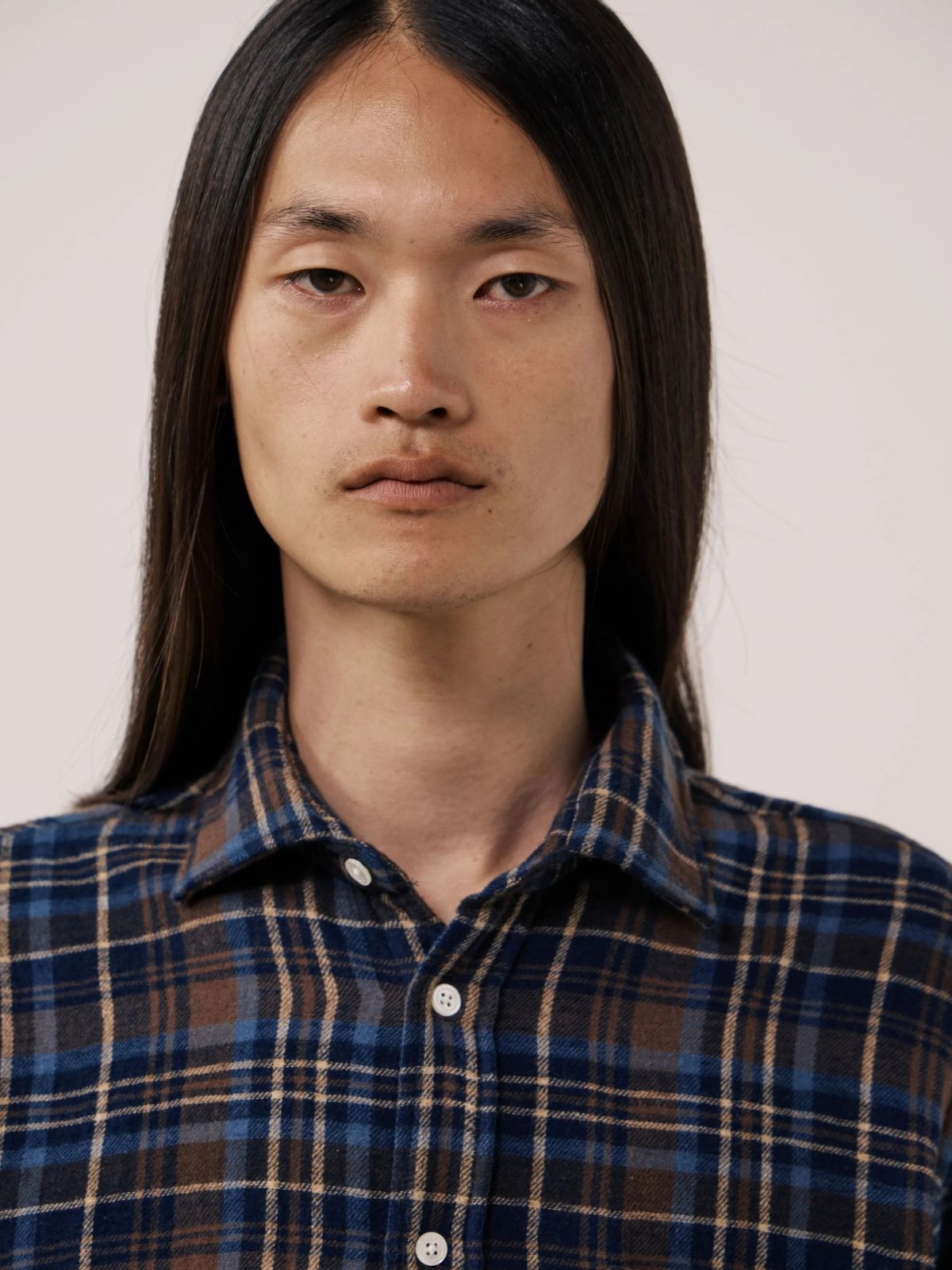 Paul Check Shirt - Brown