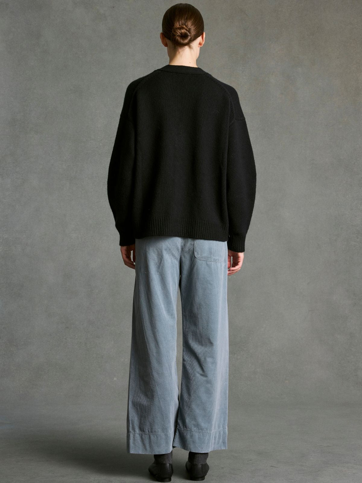 Jimmy Cord Trousers - Slate Grey