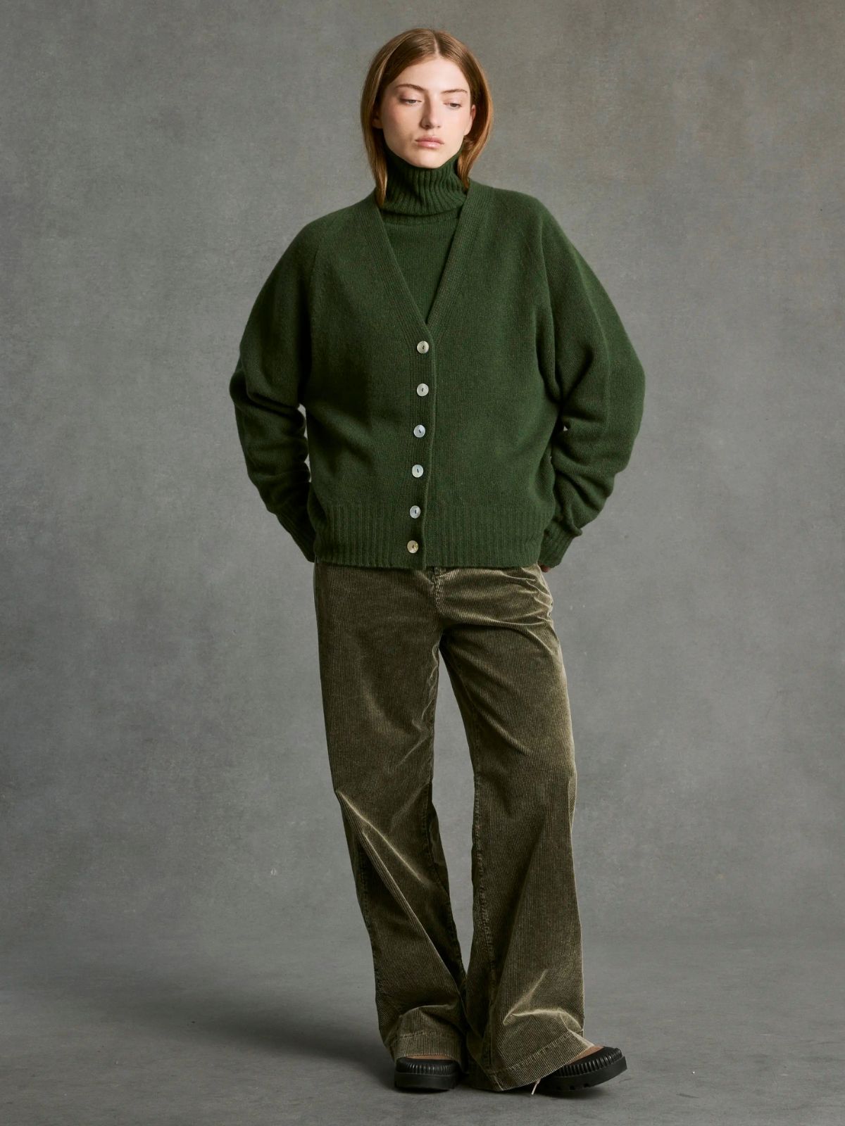 Soledad Cardigan - Green