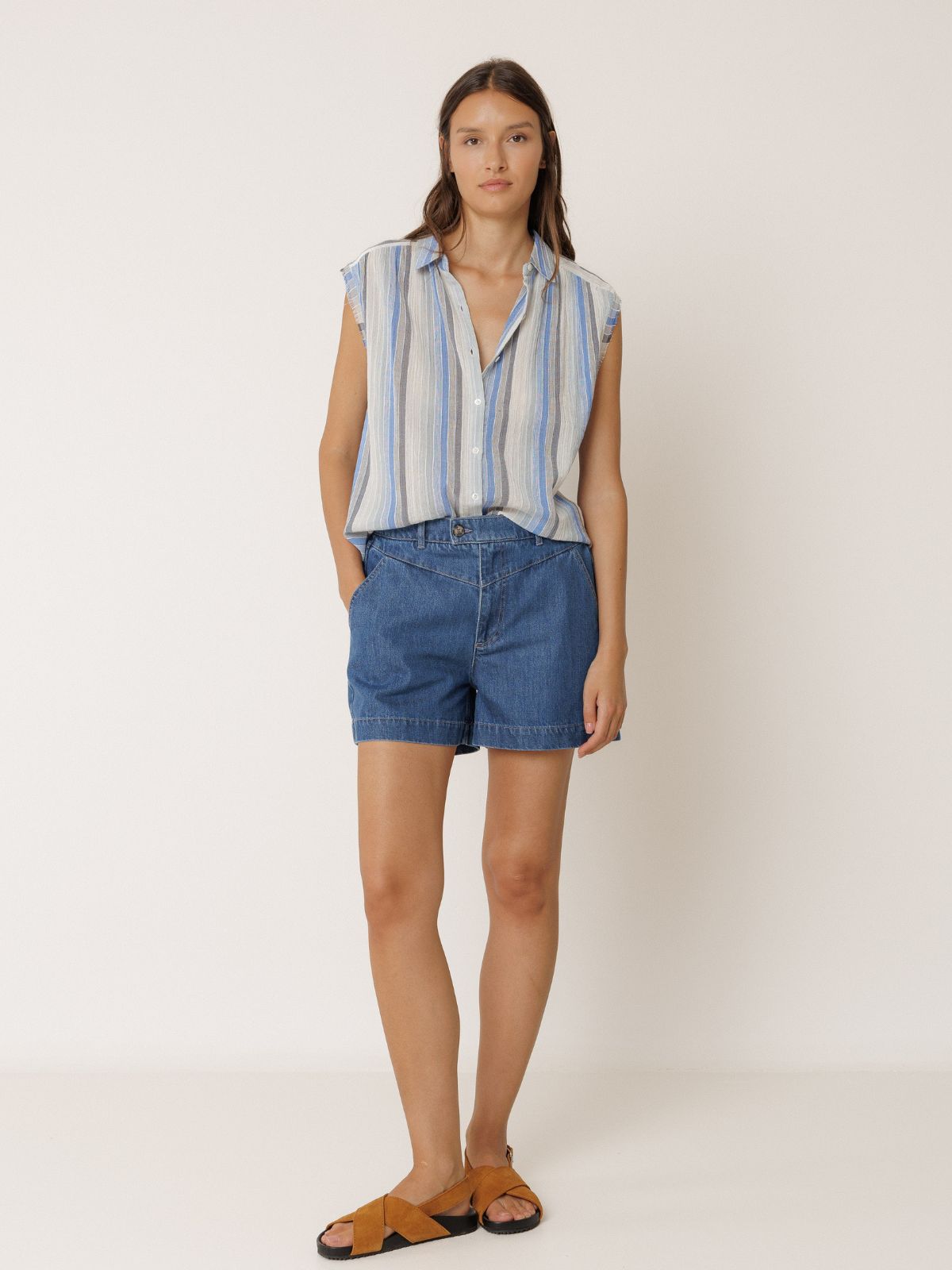 Stripe Shirt - Blue