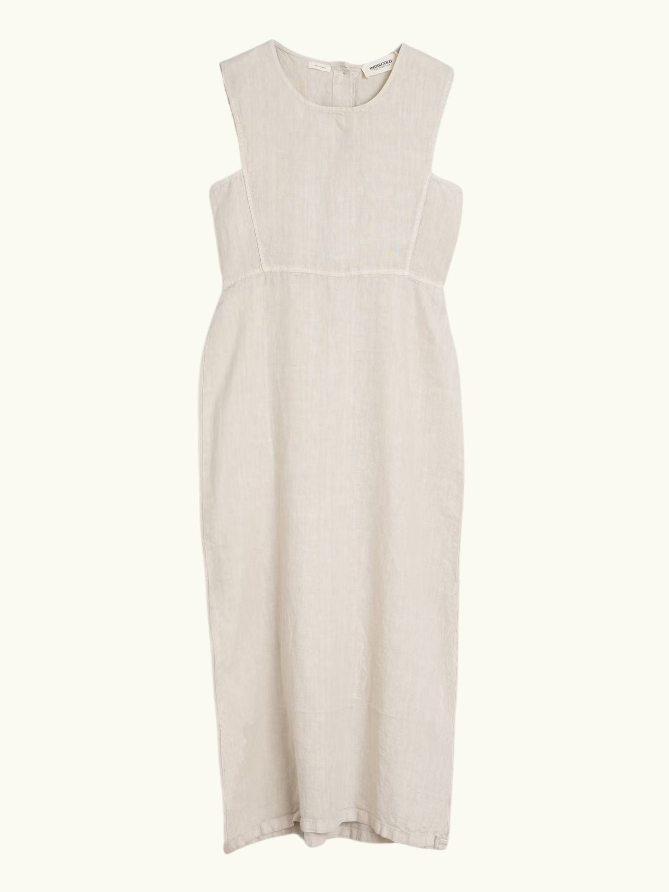 Iris Fashion - INDI & COLD - Linen Sleeveless Dress