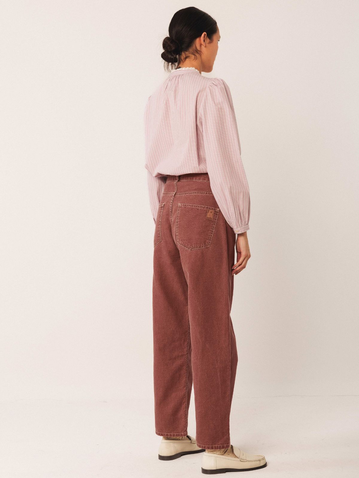 Straight Leg Jean - Cherry