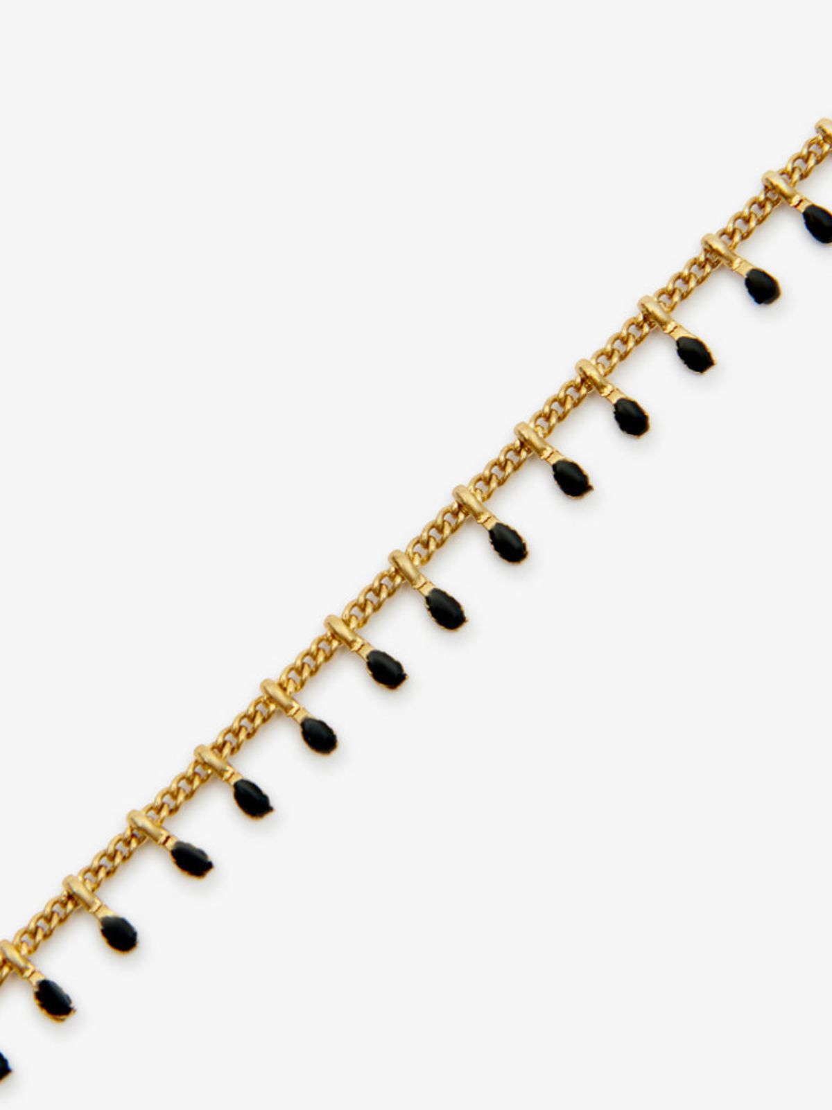 Casablanca Thin Bracelet - Black