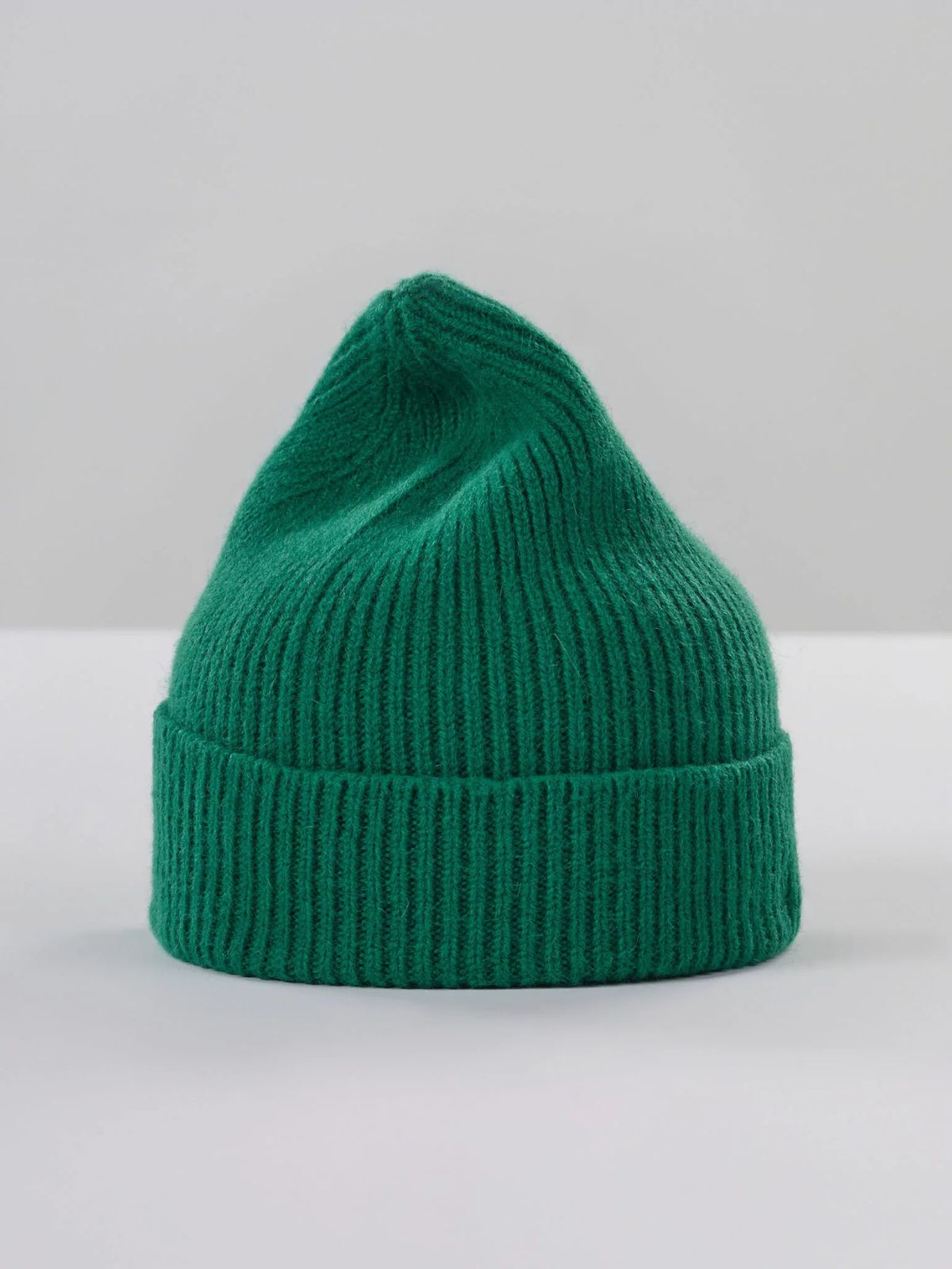 Wool Beanie – Pine