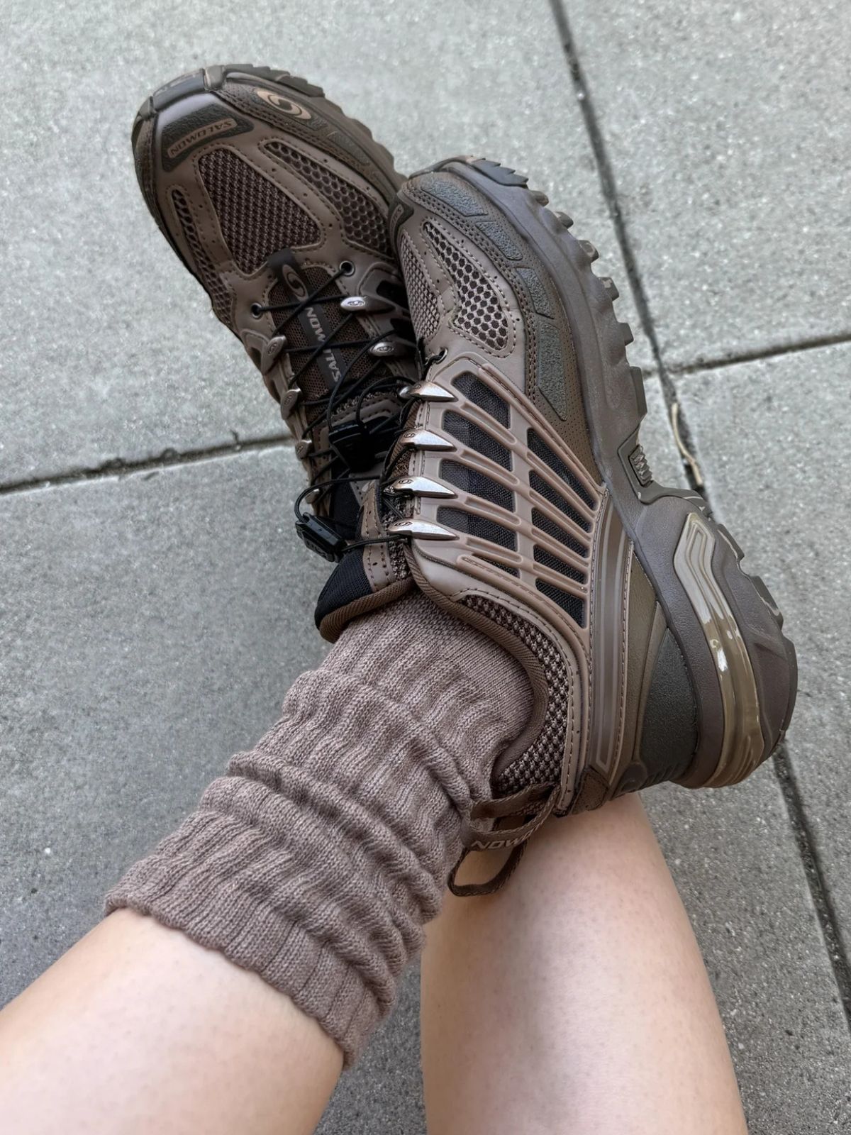 Ballet Socks- Mocha Mousse