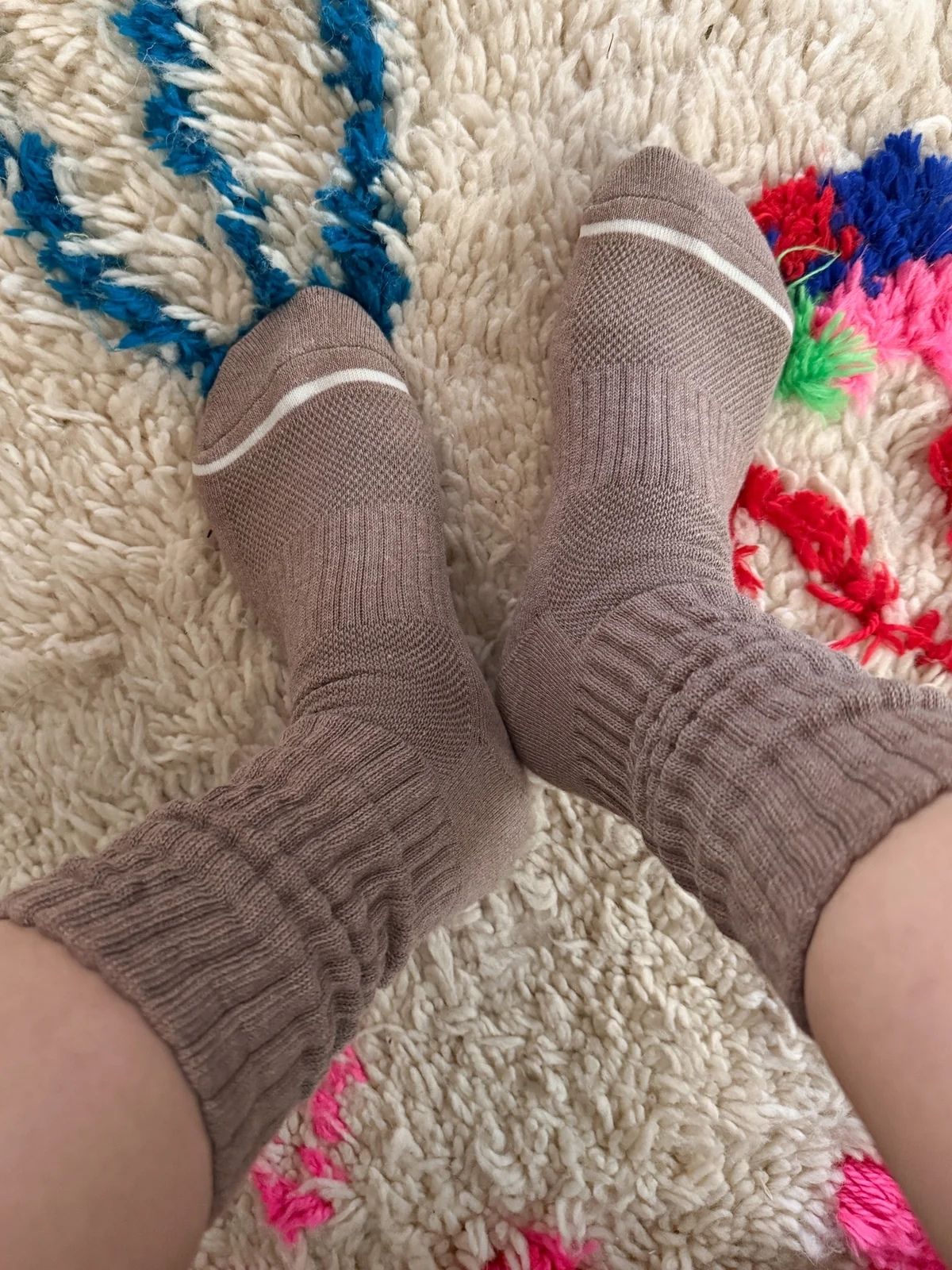 Ballet Socks- Mocha Mousse