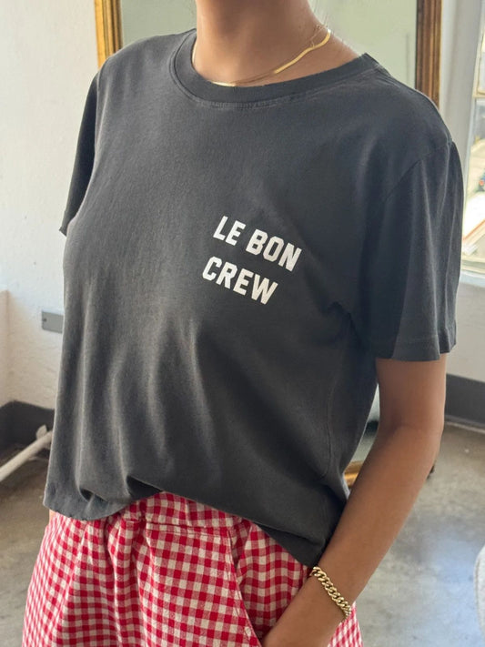 Darling Tee Le Bon Crew - Vintage Black